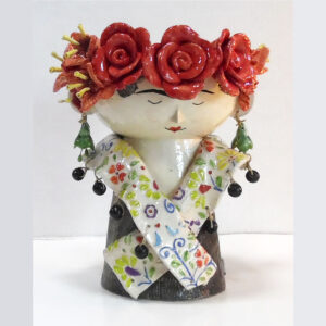 ibarra cerámica - taller y tienda - frida pashmina 001 - frente