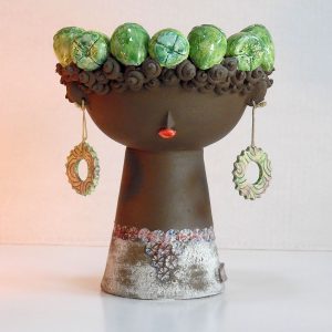 CHONTADURERA 012 - Vestido blanco - Multicolor